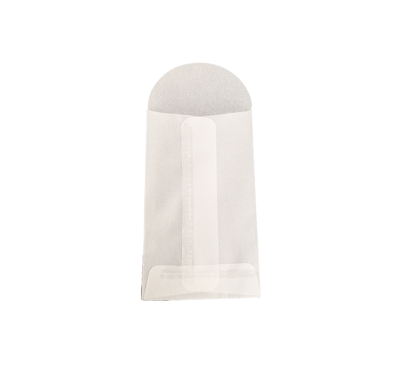 Enveloppes semi-transparentes 5x8.5 cm (100 pièces) [G7N]