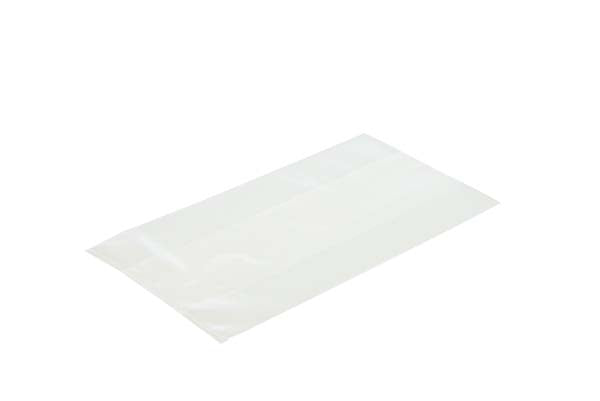 Sachets pliés Crinkle à transparence cristalline 9.5x25.4cm (100 pièces) [FCB1]