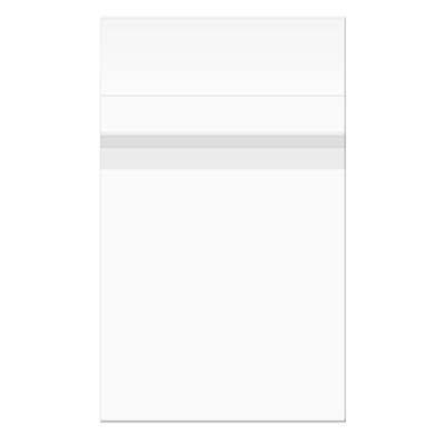 Umweltfreundliche Beutel 10.8x15.6cm Transparent mit Schutzverschluss (100 Stück) [GC4X6PC]