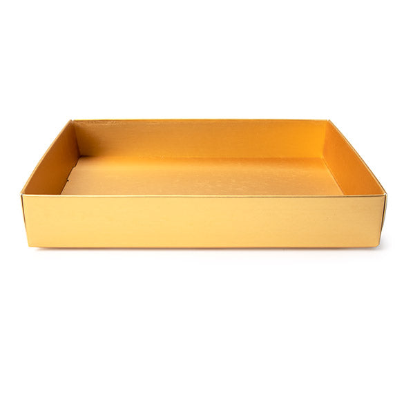 Boite en Carton Or 11.4 x 2.5 x 15.2cm (25 Pièces) [GD17]