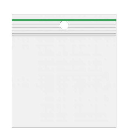 Grip Seal Bags with Hang hole 19x25cm PE 50 micron Bargain! (1.000 pieces)