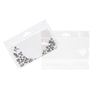 Headerbags 14.9x6.4cm Reclosable and Crystal Clear
