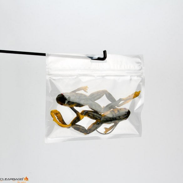 Sachet zip avec trou de suspension européen 17.8x10.8cm (100 pièces) [HZB74Q]