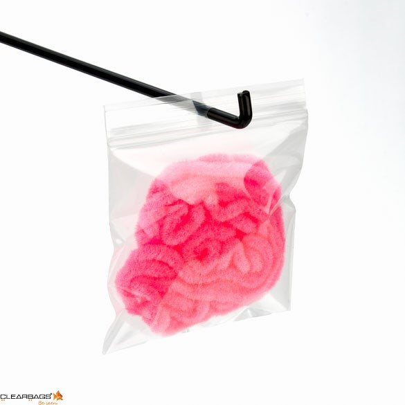 Druckverschlussbeutel mit Euroloch 10x10cm Transparent PP 50 Mikron (100 Stück) [ZR44]