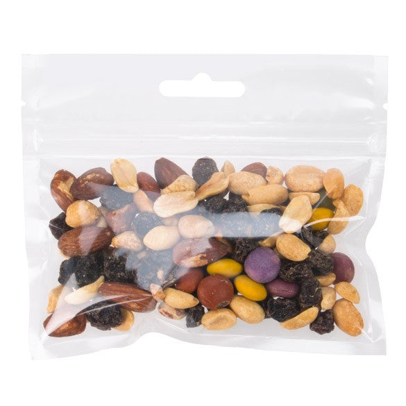 Sachet zip avec trou de suspension européen 12.7x7.6cm (100 pièces) [HZB53]