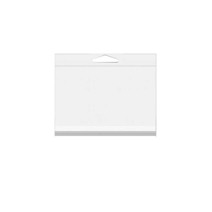 Headerbags 18.9x13.3cm Reclosable and Crystal Clear