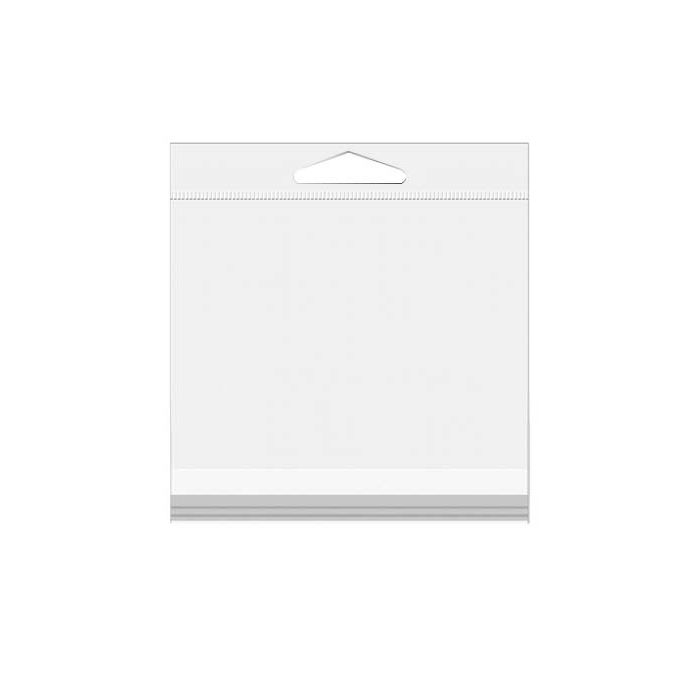 Headerbags 18.9x18.4cm Reclosable and Crystal Clear