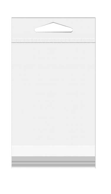 Headerbeutel Transparent 13x15.9cm Wiederverschließbar (100 Stück) [HB5B3]