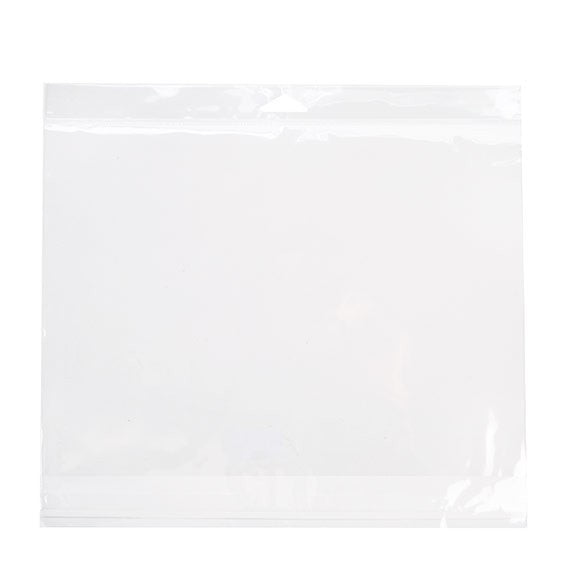 Sachet à trou de suspension refermable à transparence cristalline 29.1x21cm (100 pièces) [HB118]