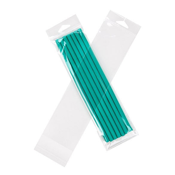 Headerbeutel Transparent 9.7x28.4cm Wiederverschließbar (100 Stück) [HB3X11]
