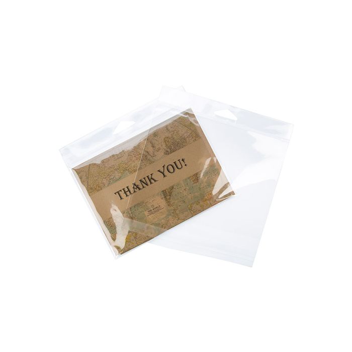 Headerbags 17.3x12.7cm Reclosable and Crystal Clear