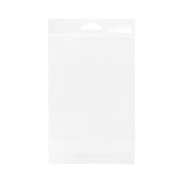 Headerbeutel Transparent 12.4x15.2cm Wiederverschließbar (100 Stück) [HB5B1]