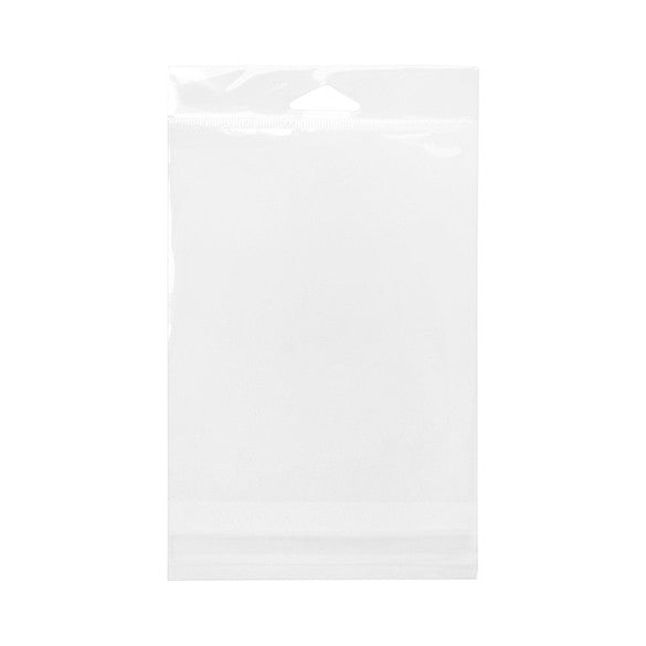 Headerbeutel Transparent 12.7x15.2cm Wiederverschließbar (100 Stück) [HB5B2]