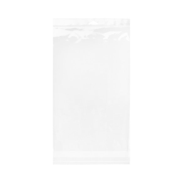 Sacchetti con foro di sospensione 22.7x36.2cm richiudibili e trasparenti (100 pezzi) [HB814]
