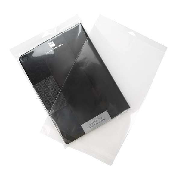 Sacchetti con foro di sospensione 24.8x36.2cm richiudibili e trasparenti (100 pezzi) [HB912XL]