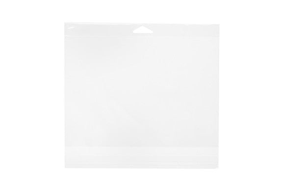 Sachet à trou de suspension refermable à transparence cristalline 23.5x16.5cm (100 pièces) [HB96H]