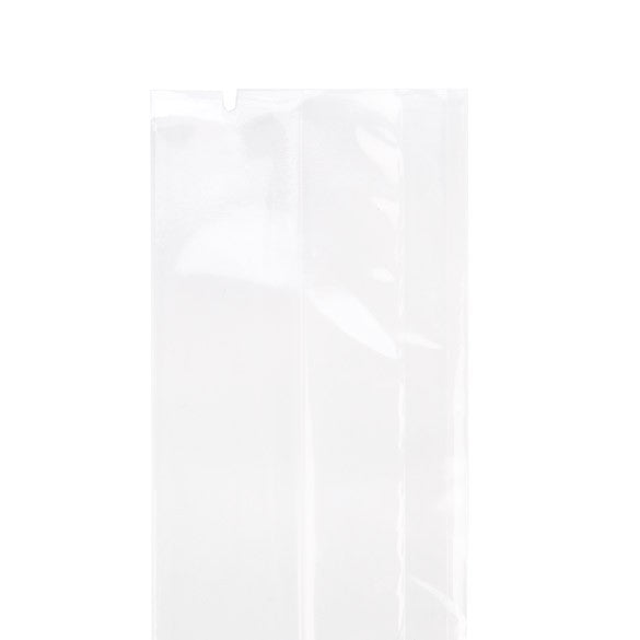 Sacchetti di plastica trasparenti 4.4x4.4x21.6cm con soffietto Heavy Duty (100 pezzi) [HDGB5]