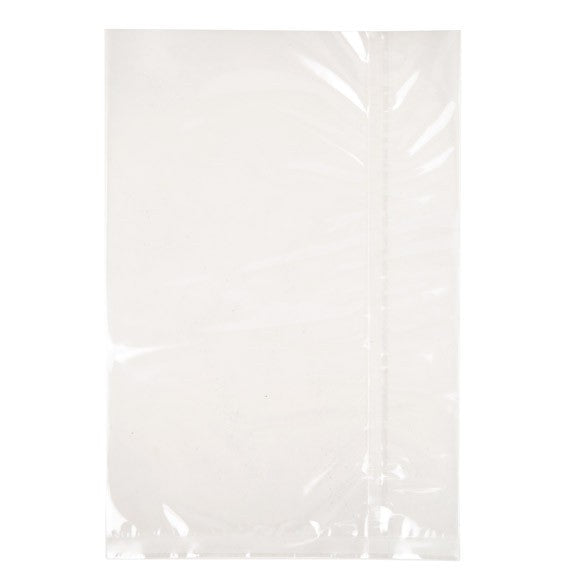 Sacchetto di plastica trasparente 17.8x25.4cm 30 microns sigillabile a caldo (100 pezzi) [SFB710]