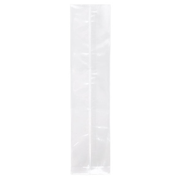 Sac à soufflet très résistant à transparence cristalline 5.1x5.1x21cm (100 pièces) [HDGB6]
