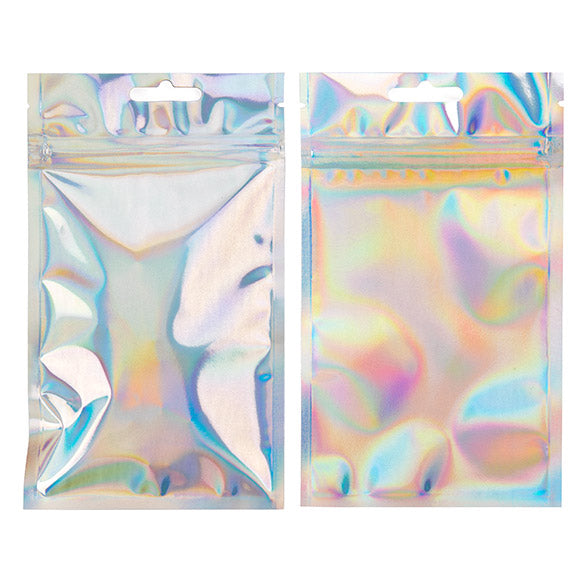Druckverschlussbeutel Holografisch 10.2x15.2cm (25 Stück) [HZBB46H]