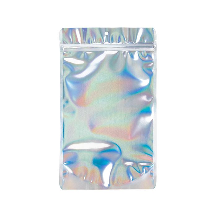 Buste doypack olografici 17,1x8,9x28,6cm con foro (25 pezzi)[ZBGH4]