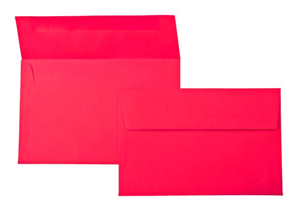 Envelopes Christmas Red 14.6x11.1cm Astrobright