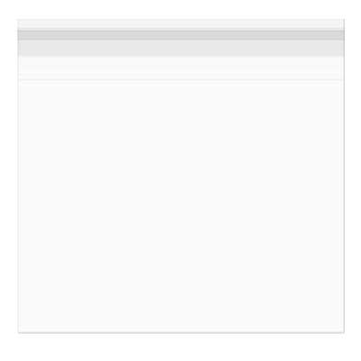 Plastic Bags 31.6x31.1cm Transparent Peel and Seal(250 pieces)