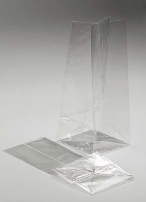 Sacchetti SOS Ecologici 10.2x7.6x25.4cm Premium con soffietto (100 pezzi) [CFBG5]