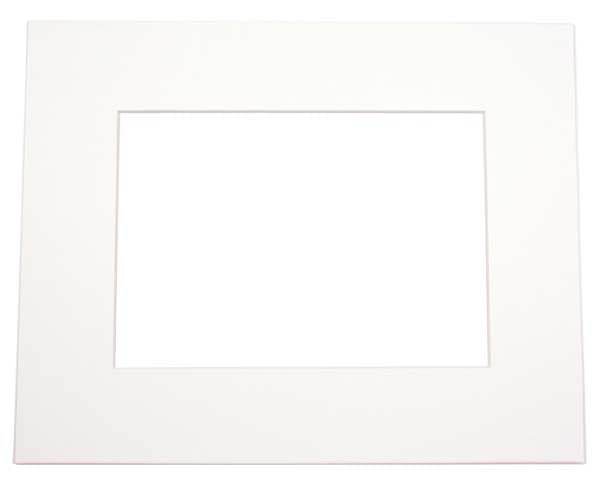 Passe partout Ivoire 38.75 x 48.75cm pour le découpage intérieur. 50.8 x 61.0cm (10 Pièces) [MS20123]