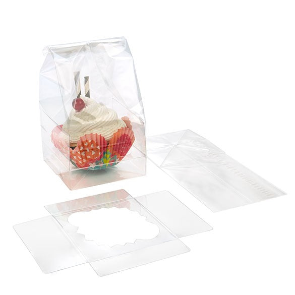 Sacchetti per cupcake grande 10,2 x 10,2 x 22,8cm (100 pezzi) [CBG3]