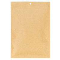 Kraft Bags Compostable 8.5x10.5cm Sealable