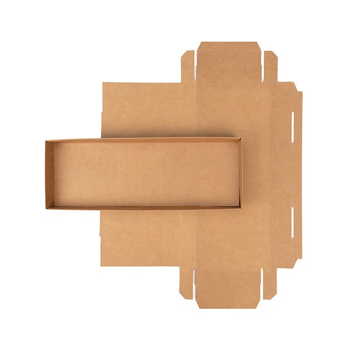 Base Boite Cadeau Kraft 10,8x2,5x30,5 cm (25 pièces) [KR11]