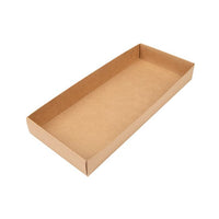Gift boxes bottom kraft 12,7x3,8x30,5 cm
