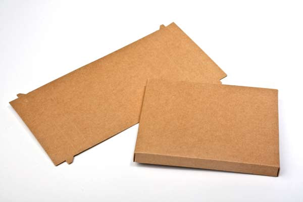 Piccole scatole in carta kraft 9.5x2.5x13.7cm (25 pezzi) [KR31]