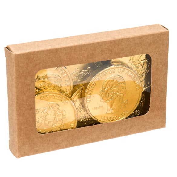 Scatola Kraft con finestra 7x1.4x10.3cm (25 pezzi) [WKRG275]