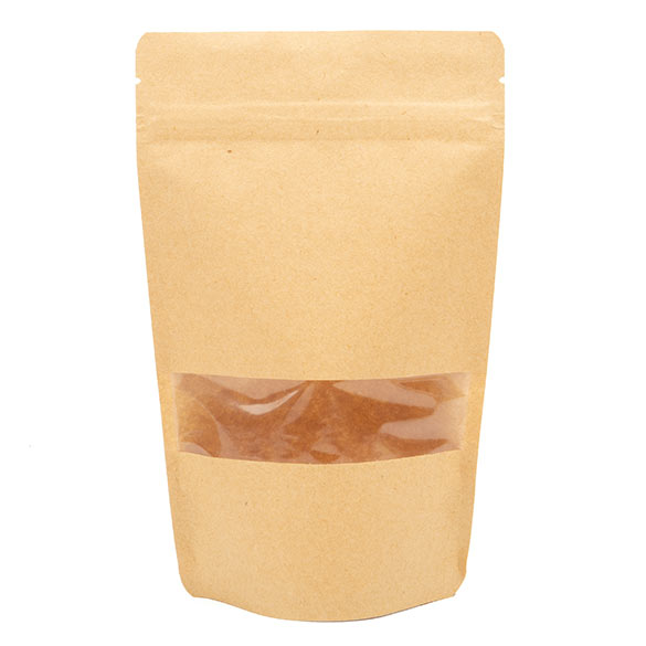 Buste doypack Kraft 13x8x20.5cm | 113 grammi (100 pezzi) [ZBGW3K]