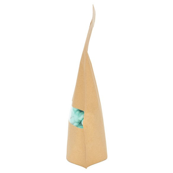 Buste doypack Kraft 17x9x28.5cm | 340 grammi (100 pezzi) [ZBGW4K]