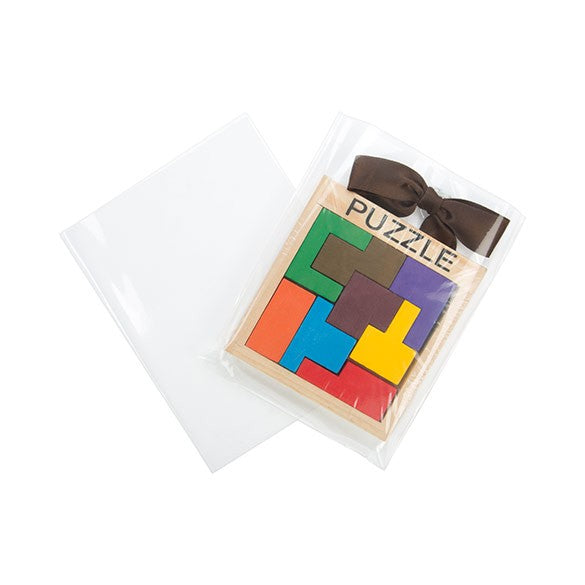 Sachet laminé refermable à transparence cristalline 12.1x15.6cm (100 pièces) [LB4X6WNF]