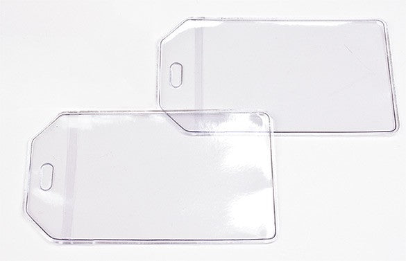 Etichetta per bagagli Sleeves 7x10.5 cm (100 pezzi) [LUGTAG]
