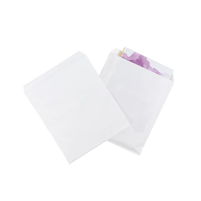 Sacs à marchandises blancs 20,3 x 25,4 cm (100 Pièces) [MB3W]