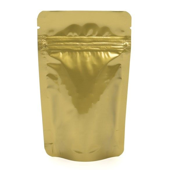 Buste doypack color oro 8x5x13cm | 28 grammi (100 pezzi) [ZBGM1G]