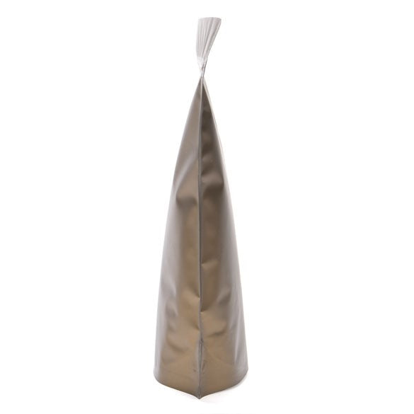 Doypack Bronze Métallisé 17.1x7.9x28.6cm | 340g (100 pièces) [ZBGM4BZ]