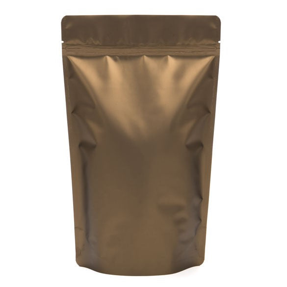 Doypack Bronze Métallisé 17.1x7.9x28.6cm | 340g (100 pièces) [ZBGM4BZ]