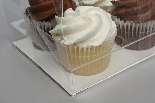 Sacchetti Cupcake per 6 mini cupcakes con inserto 17,8 x 10,5 x 22,9cm (100 pezzi) [CBG7]