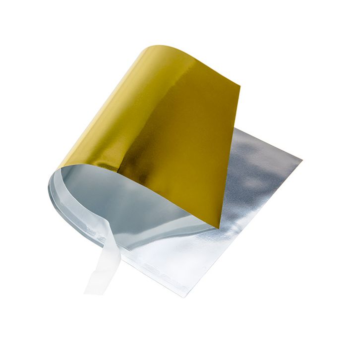Folientopper Metallic Gold 12,7x22,9 cm (25 Stück) [MT1G]