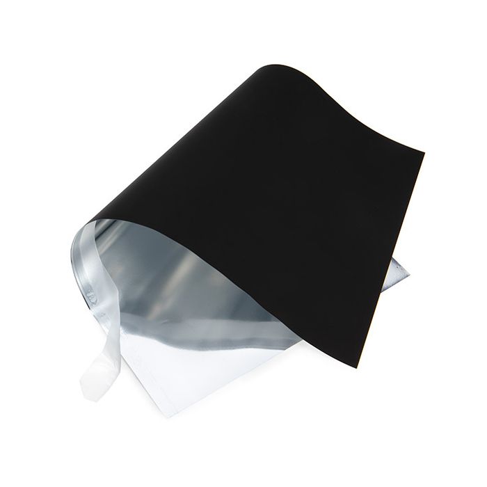 Feuille de couverture métallique Mat Noir 12,7x22,9 cm (25 pièces) [MT1MB]