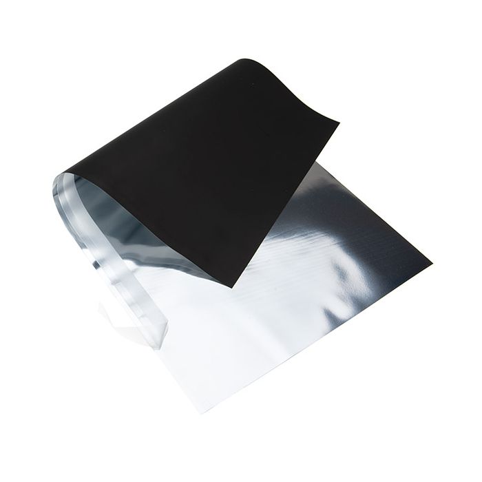 Folientopper Metallic Matt Schwarz 17,8x33 cm (25 Stück) [MT2MB]
