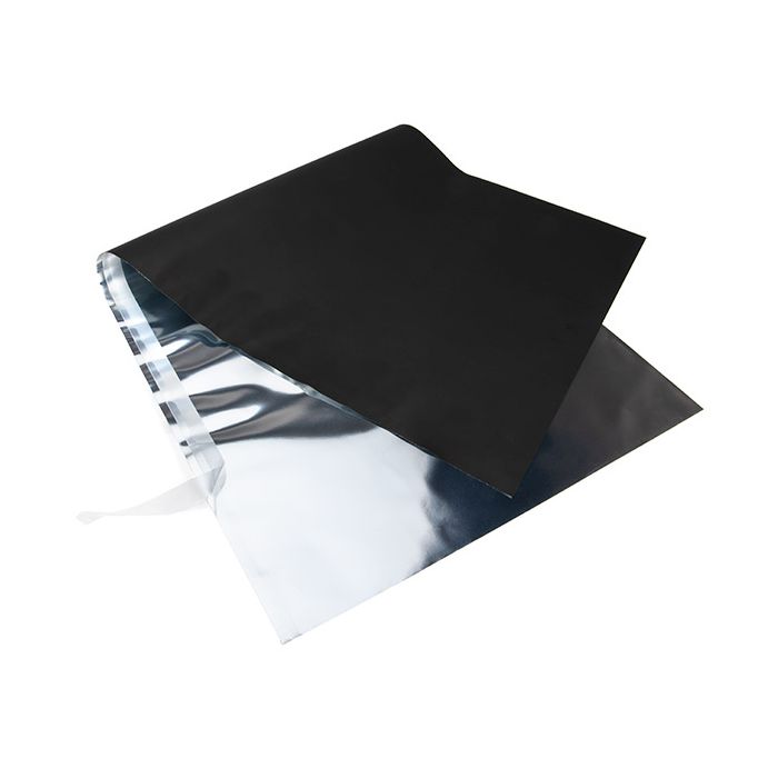 Feuille de couverture métallique Mat Noir 30,5x63,5 cm (25 pièces) [MT4MB]