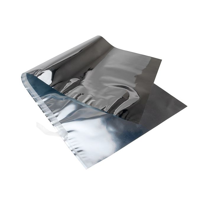 Fogli di pellicola Metallico argento 30,5x63,5 cm (25 pezzi) [MT4S]