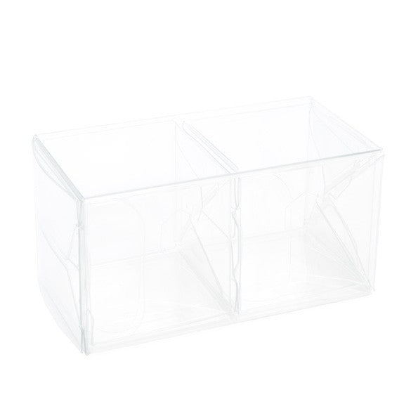 Plastic Gift Boxes set - 2 boxes - 4.1x4.1x7.9cm (25 pieces) [NBS7]